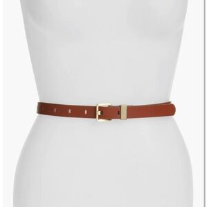 Nordstrom genuine leather brown belt L/XL NWOT